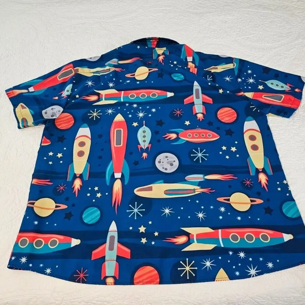 Hardaddy Button Down Print Shirt